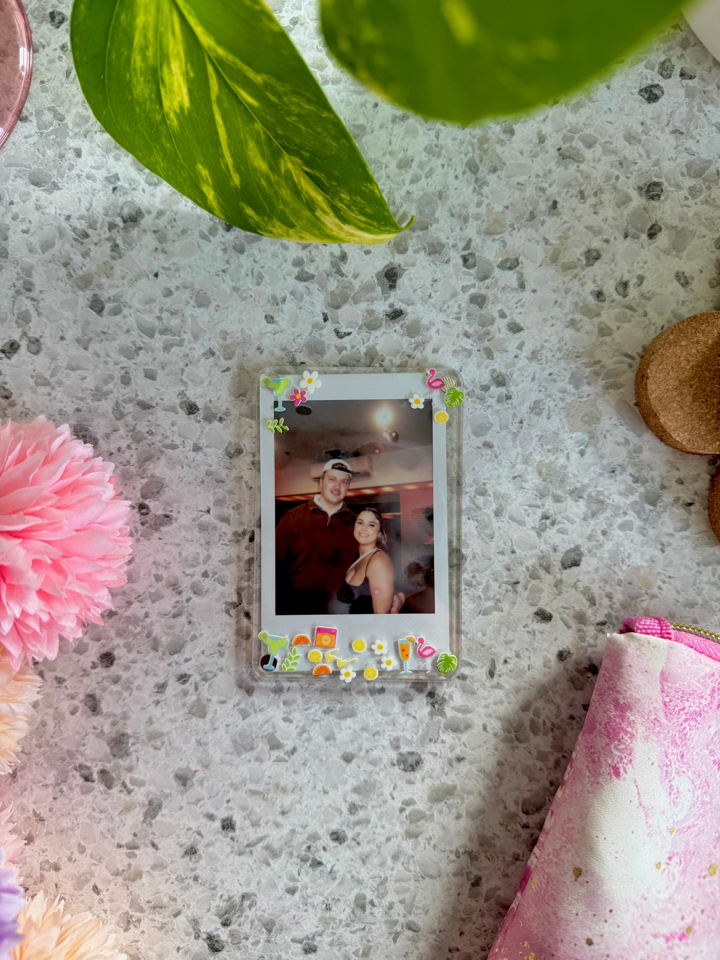 Custom Polaroid Magnet - with Photo