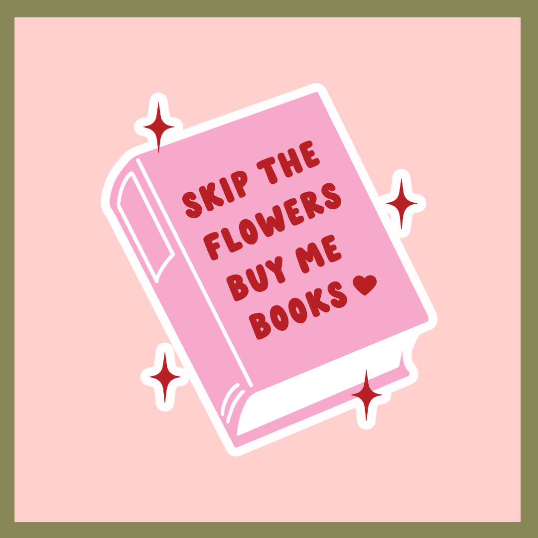 Buy Me Books Sticker