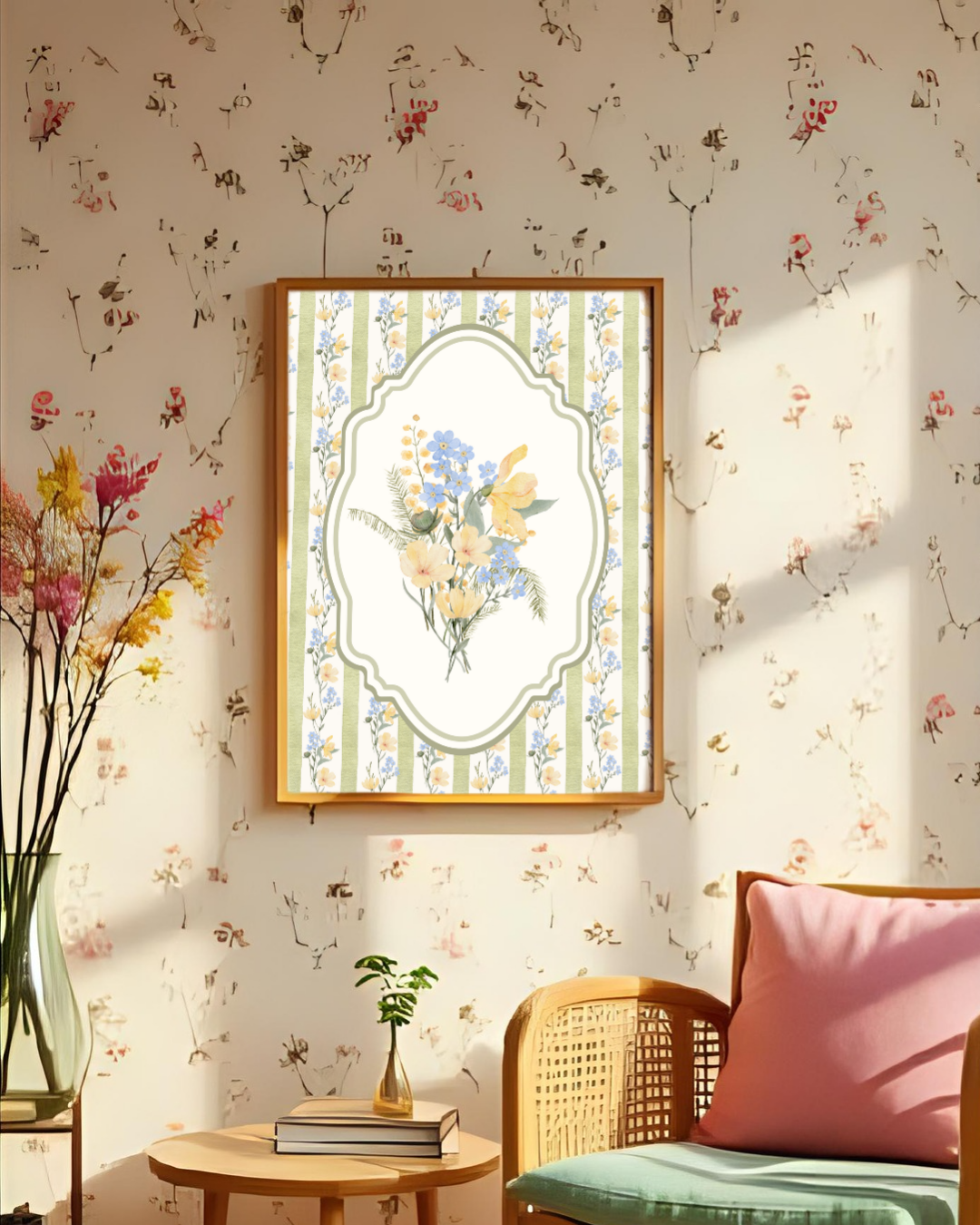 Forget Me Not Art Print