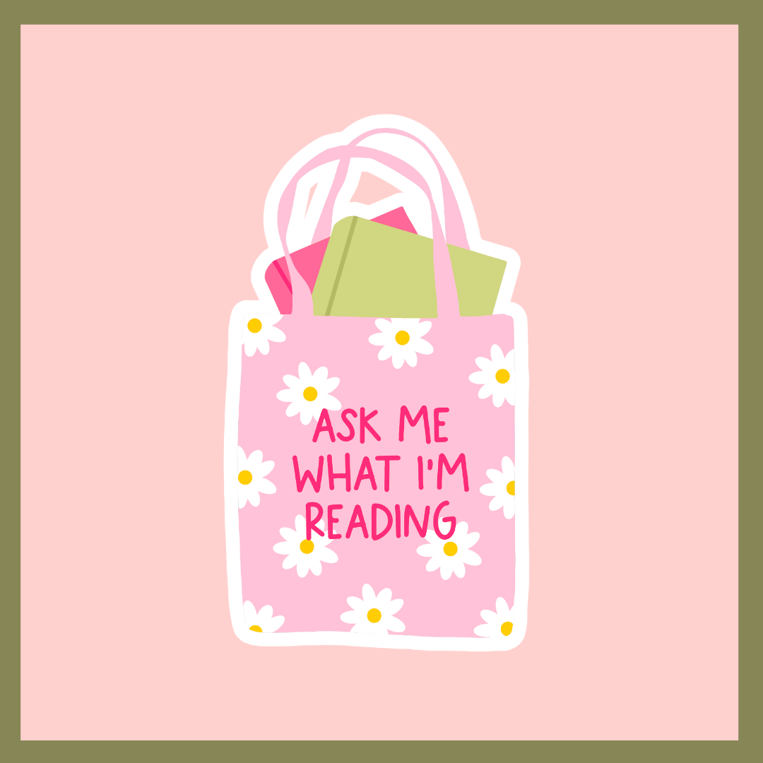 Ask Me What Im Reading Sticker