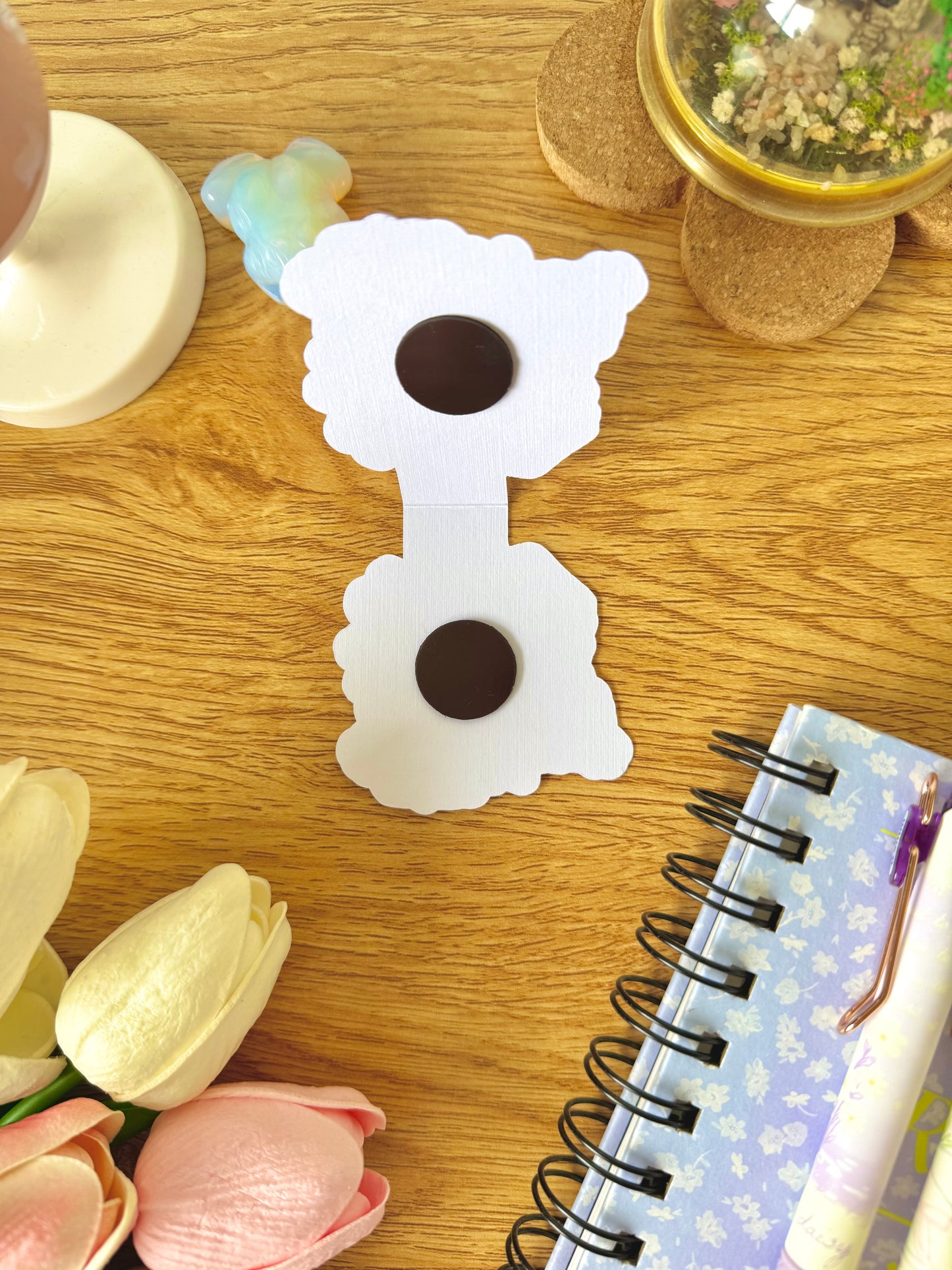 Petals & Paperbacks Magnetic Bookmark
