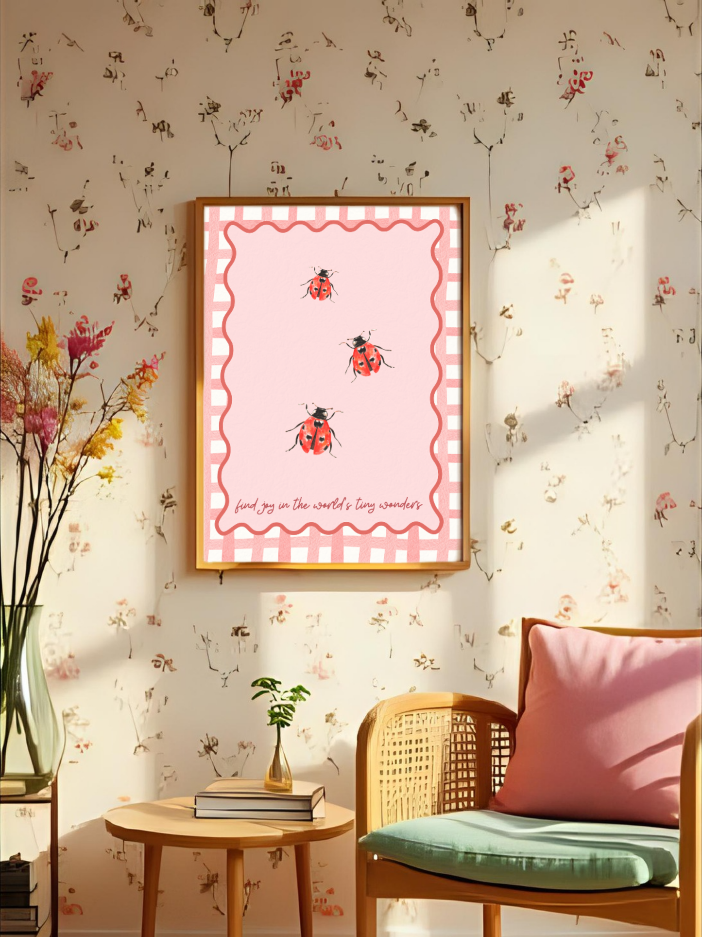 Lady Birds Art Print