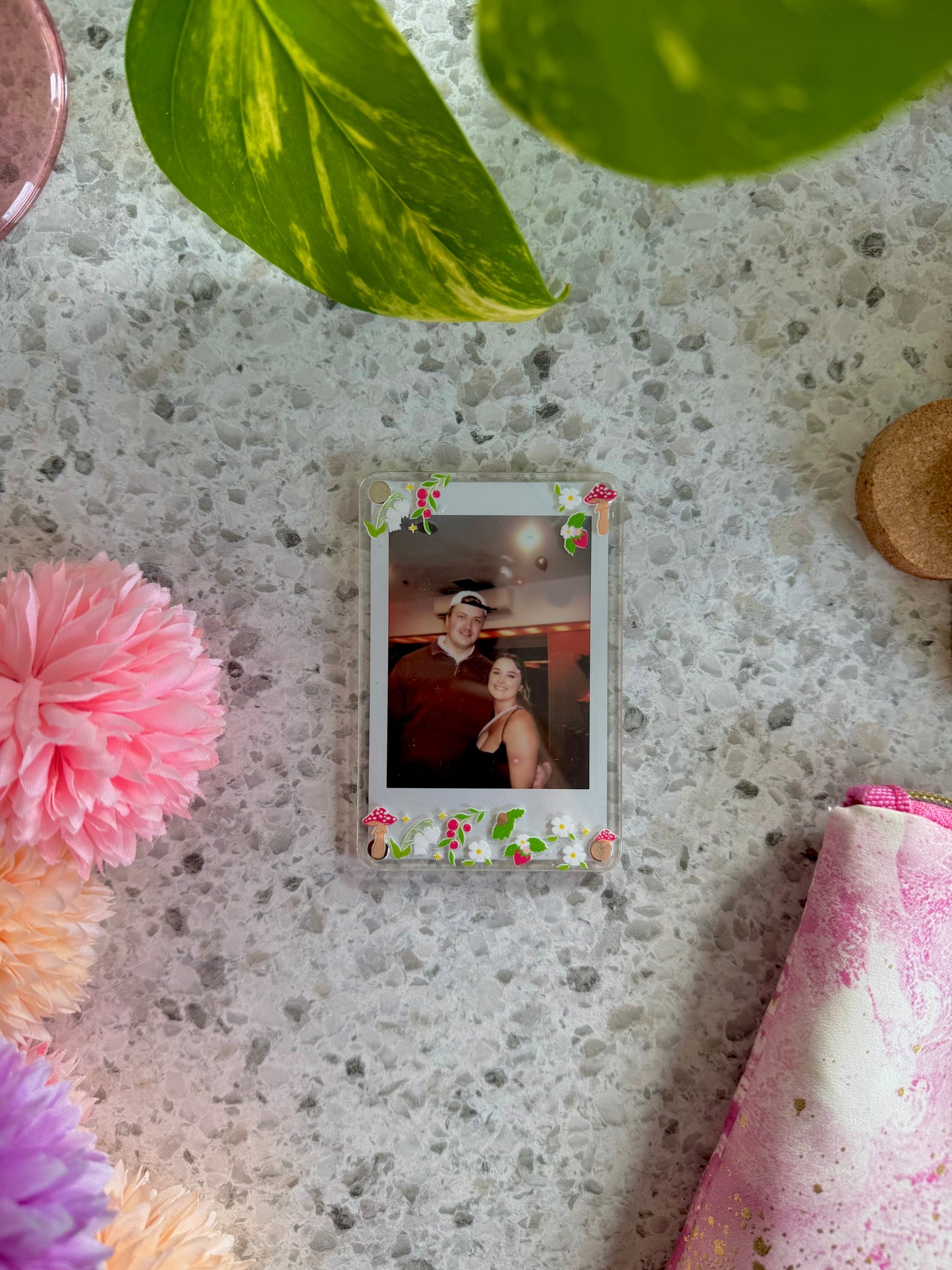 Custom Polaroid Magnet - with Photo