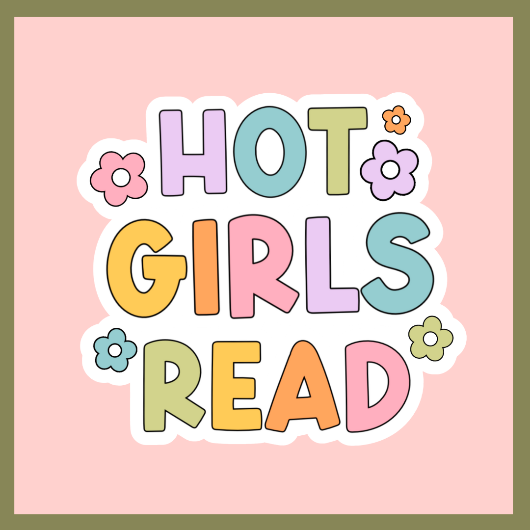 Hot Girls Read Stickers