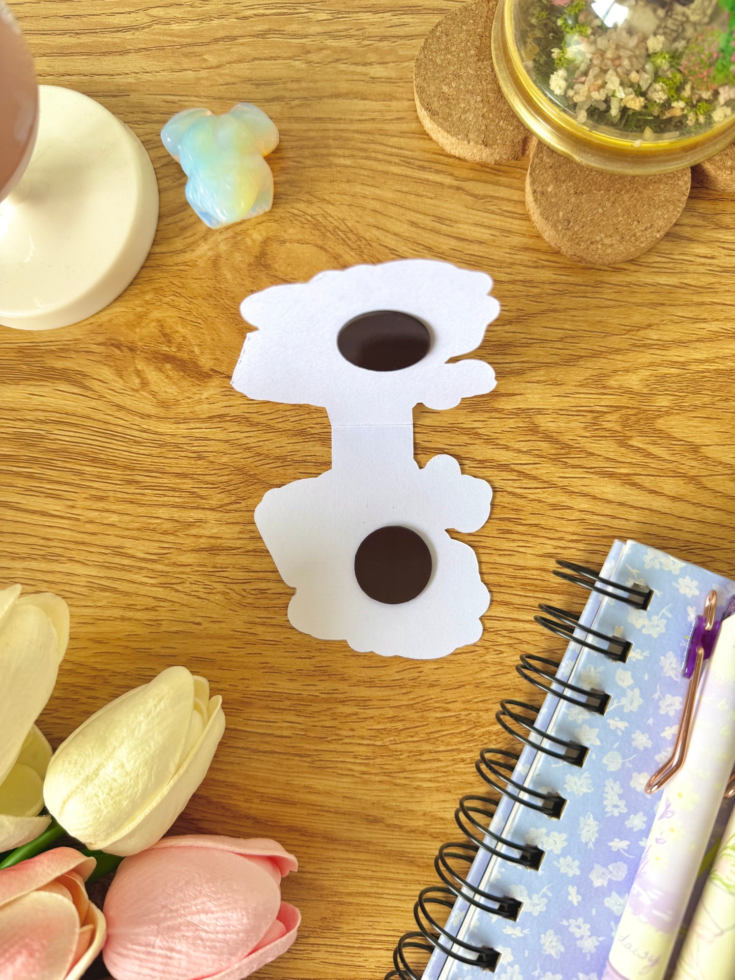 Sip Read Repeat Magnetic Bookmark