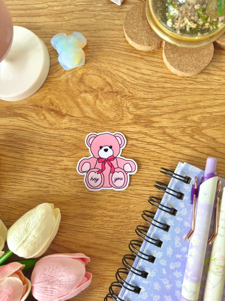 Valentines Teddy Sticker