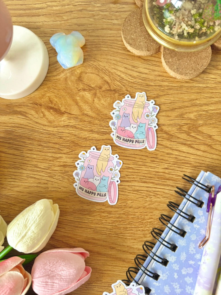 My Happy Pills Sticker