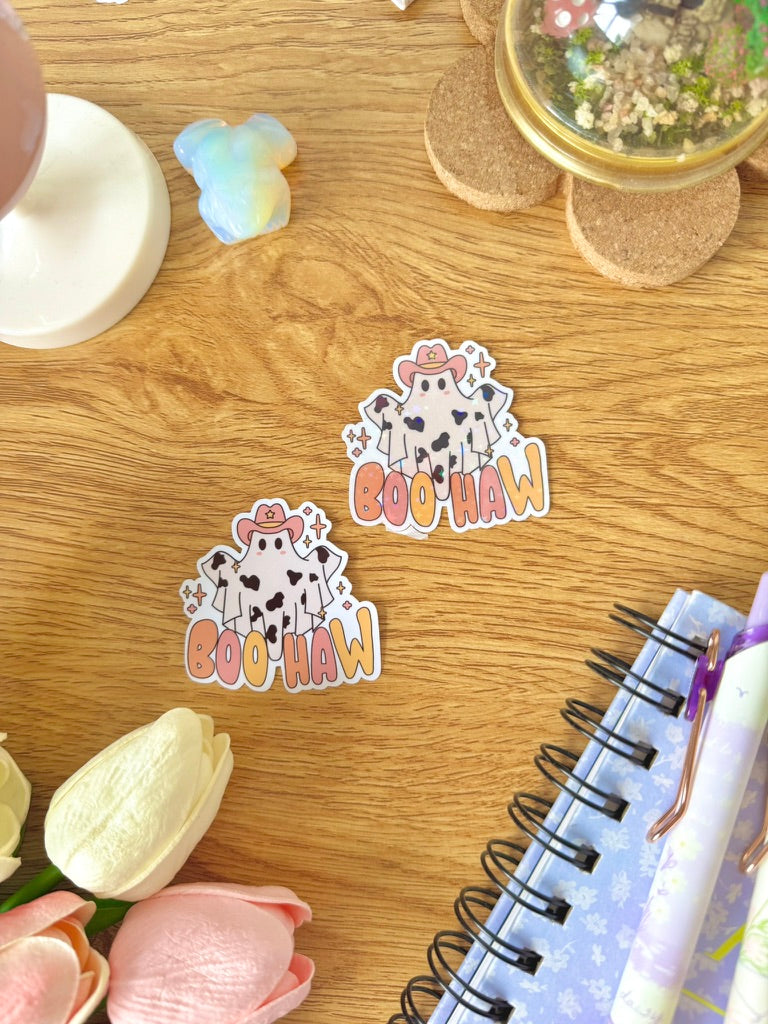 BooHaw Ghost Sticker