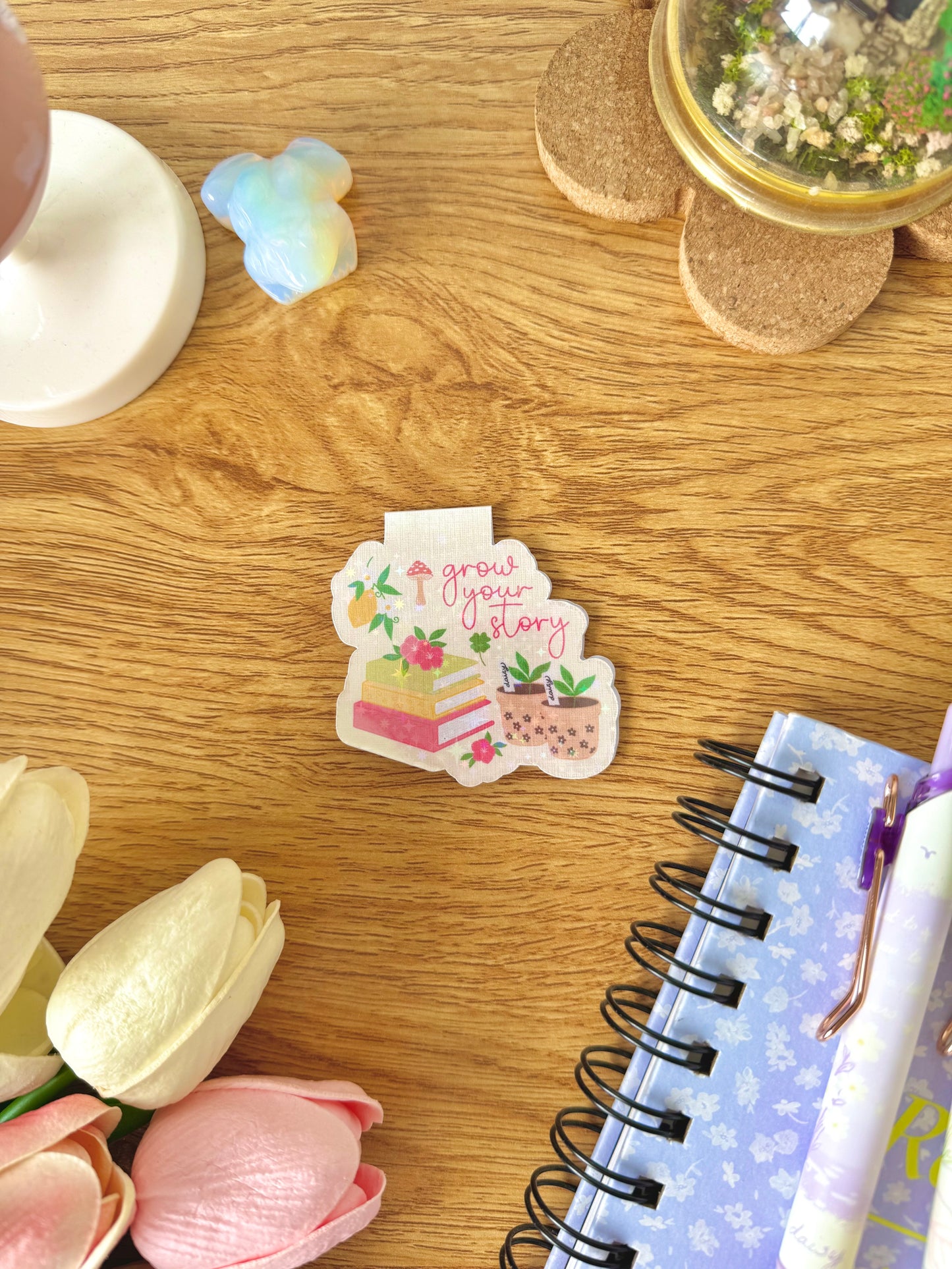 Grow Your Story Magnetic Bookmark