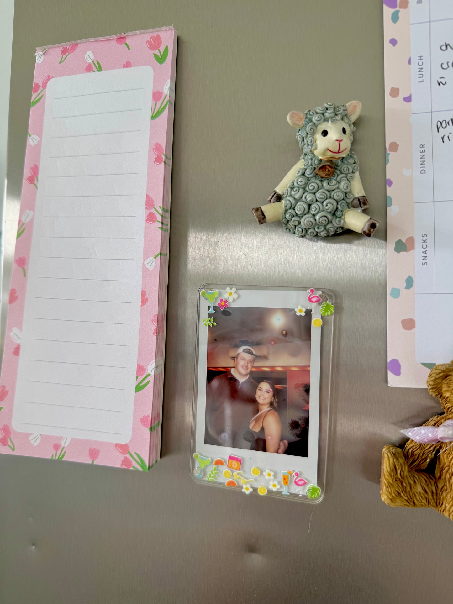Custom Polaroid Magnet - with Photo