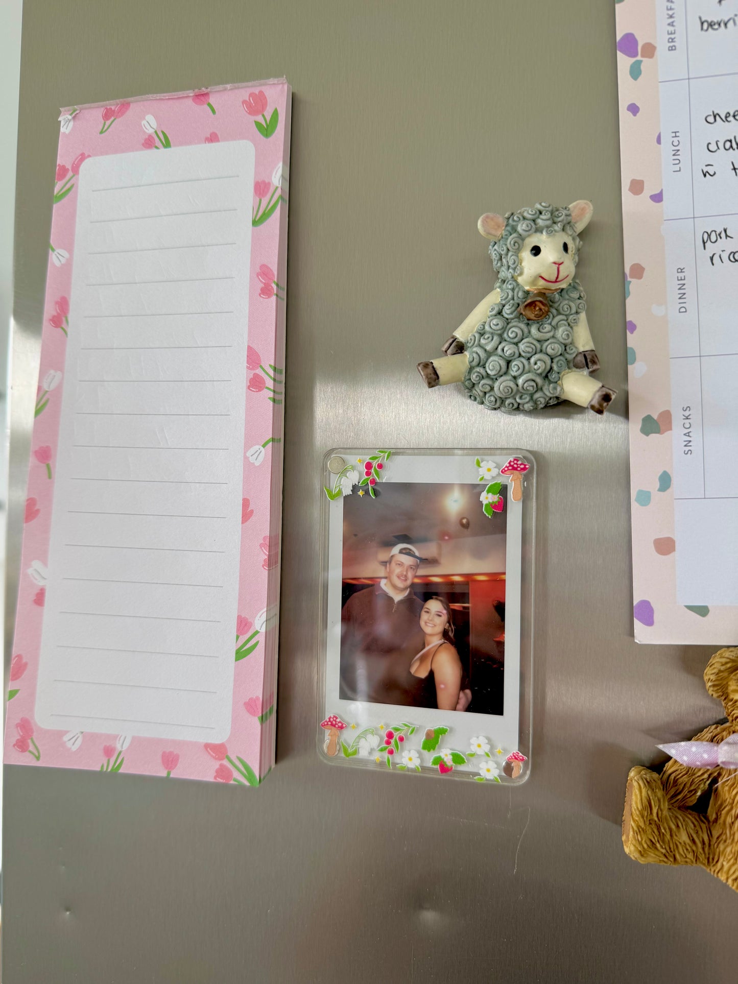 Custom Polaroid Magnet - with Photo