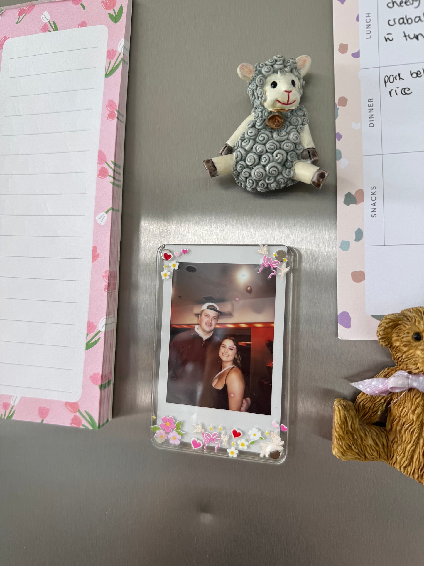 Custom Polaroid Magnet - with Photo