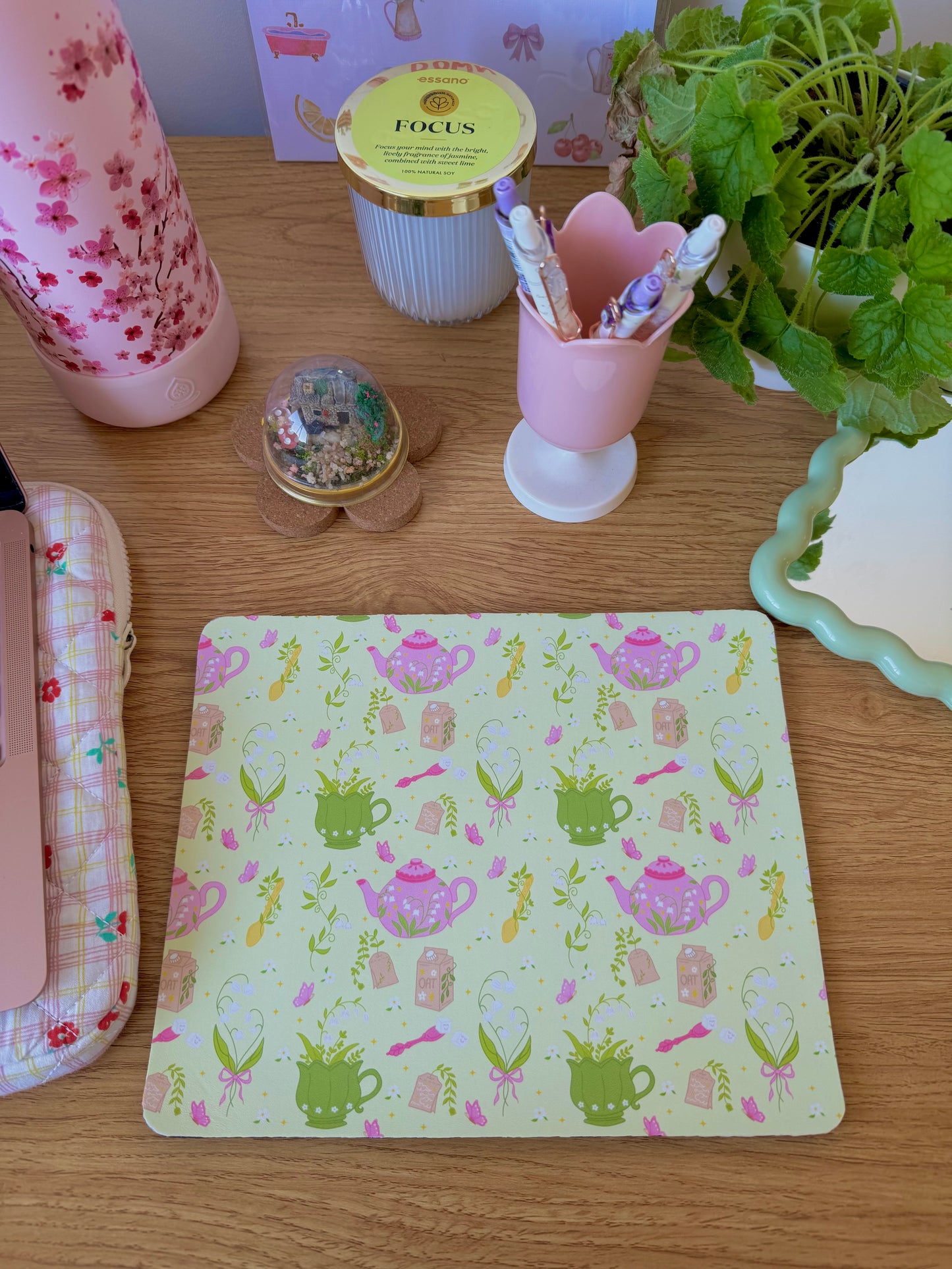 Lily of the Valley Mouse Pad
