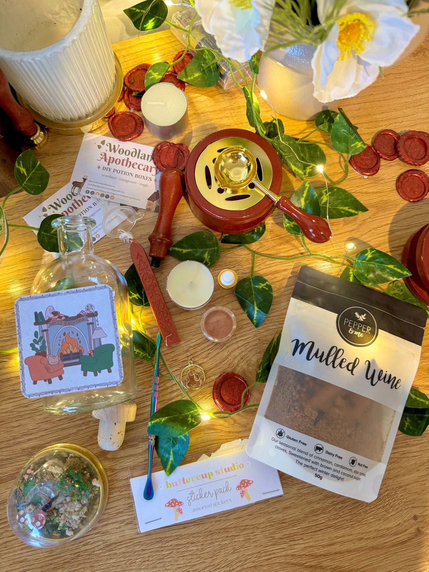 Cozy Winter DIY Potion Box