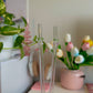 Pink Cherry Glass Straw
