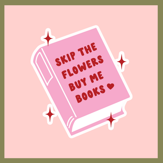 Buy Me Books Sticker