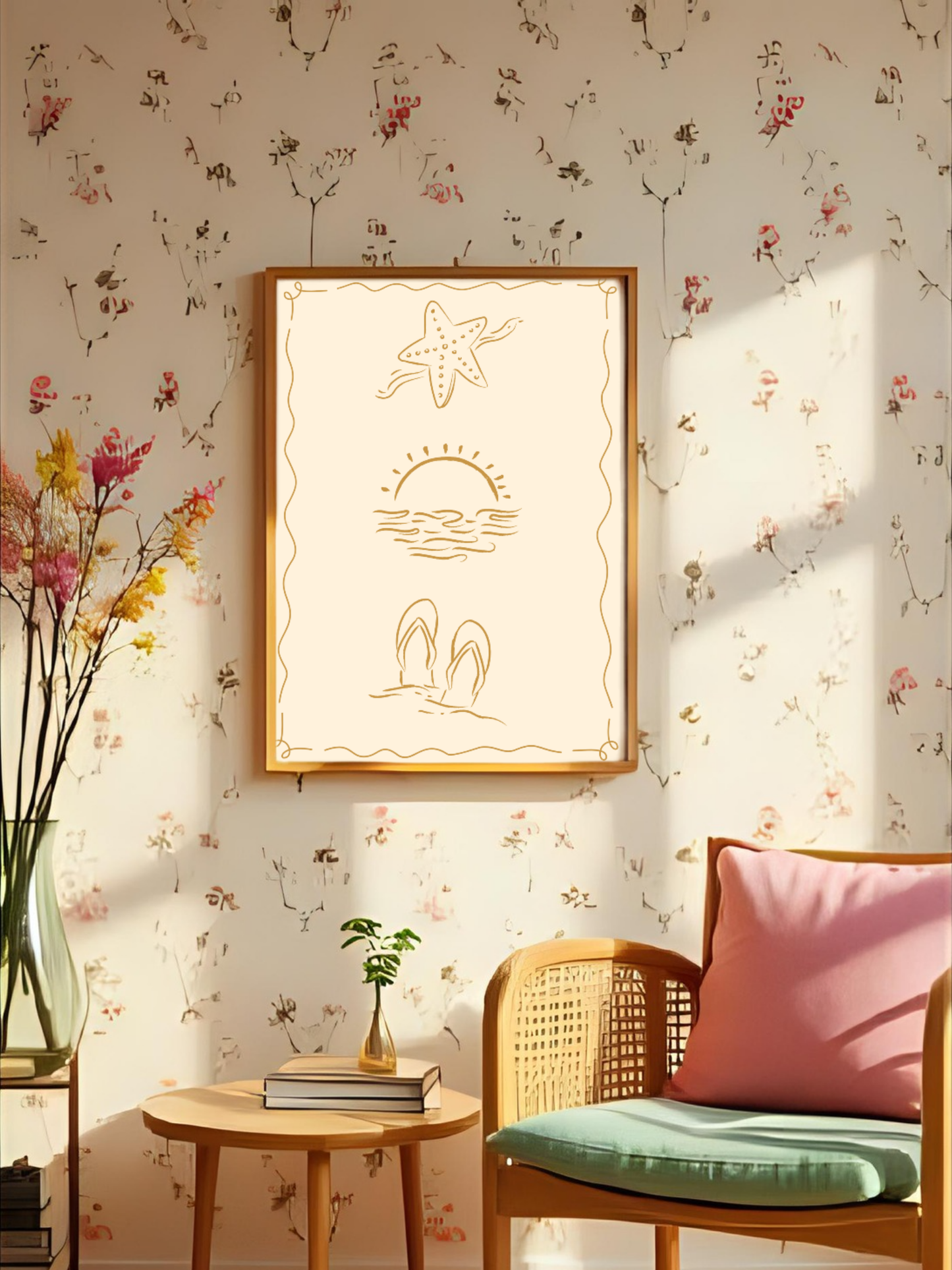 Yellow Summer Art Print