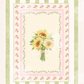 Green Sunflower Art Print