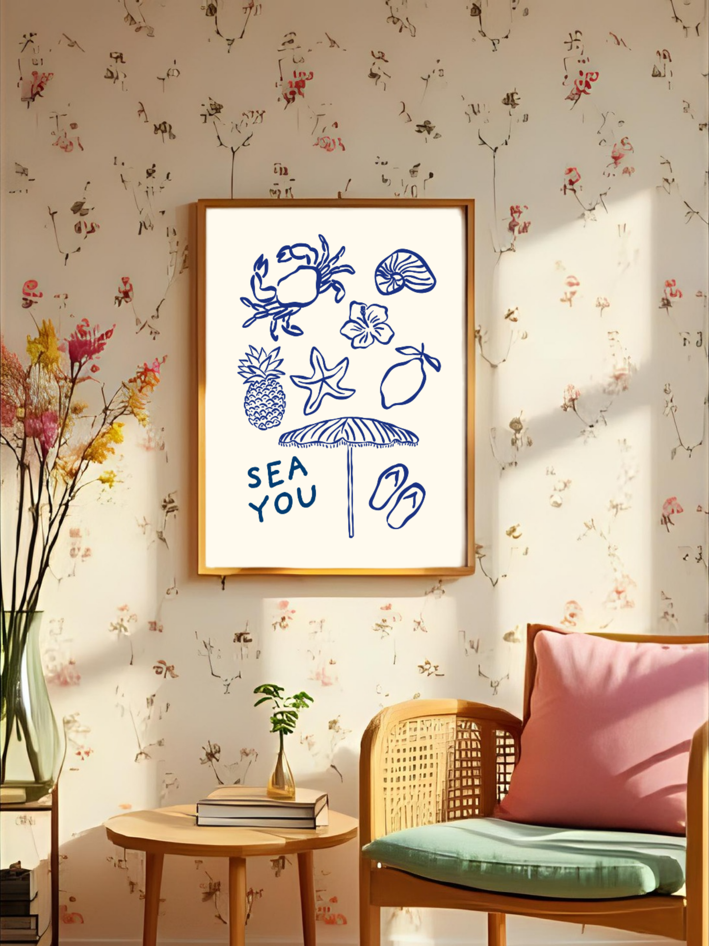Sea You Art Print