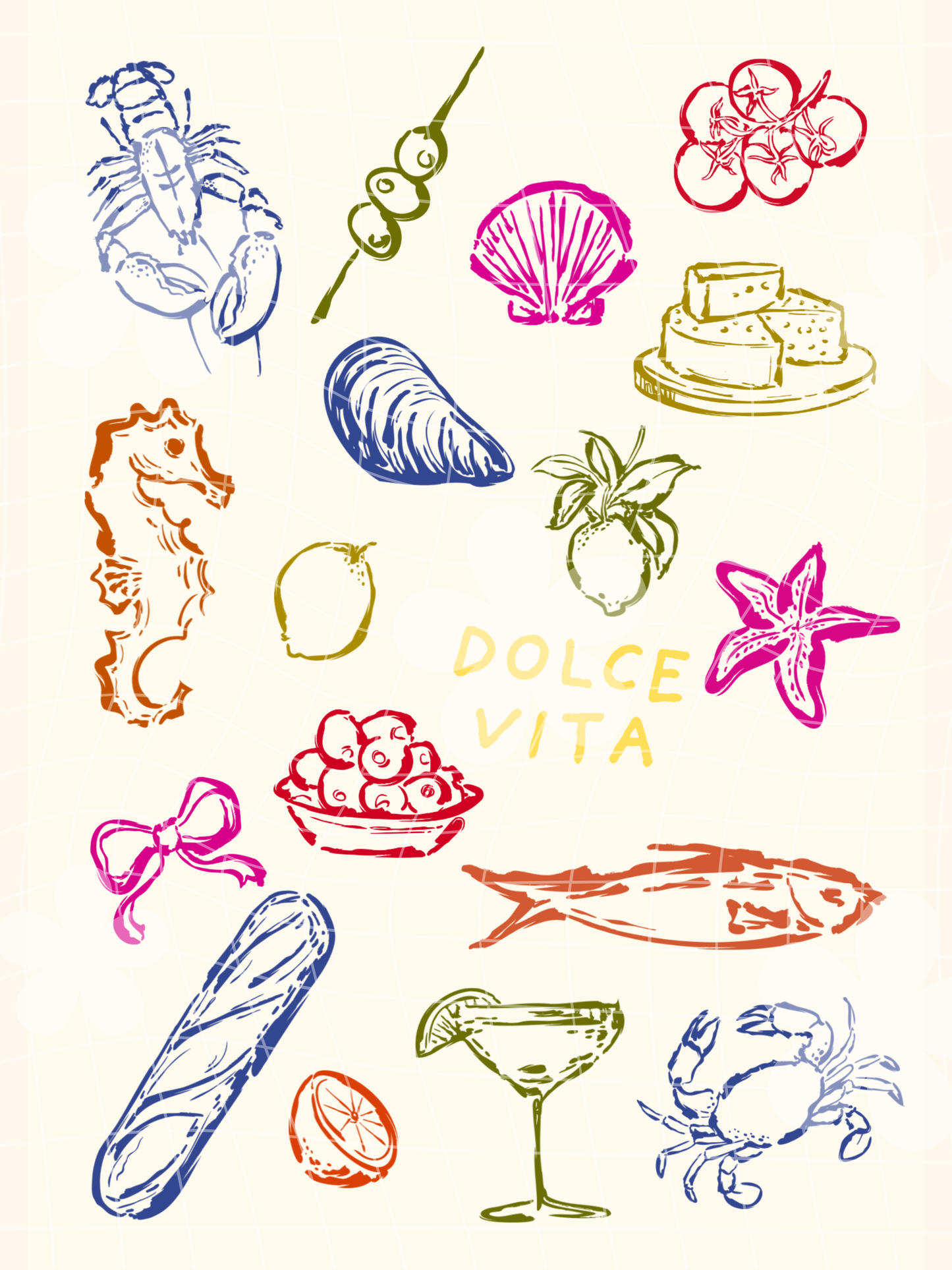Dolce Vita Art Print
