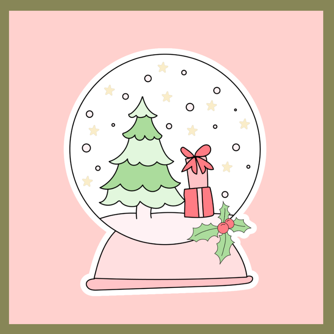 Snowglobe Sticker