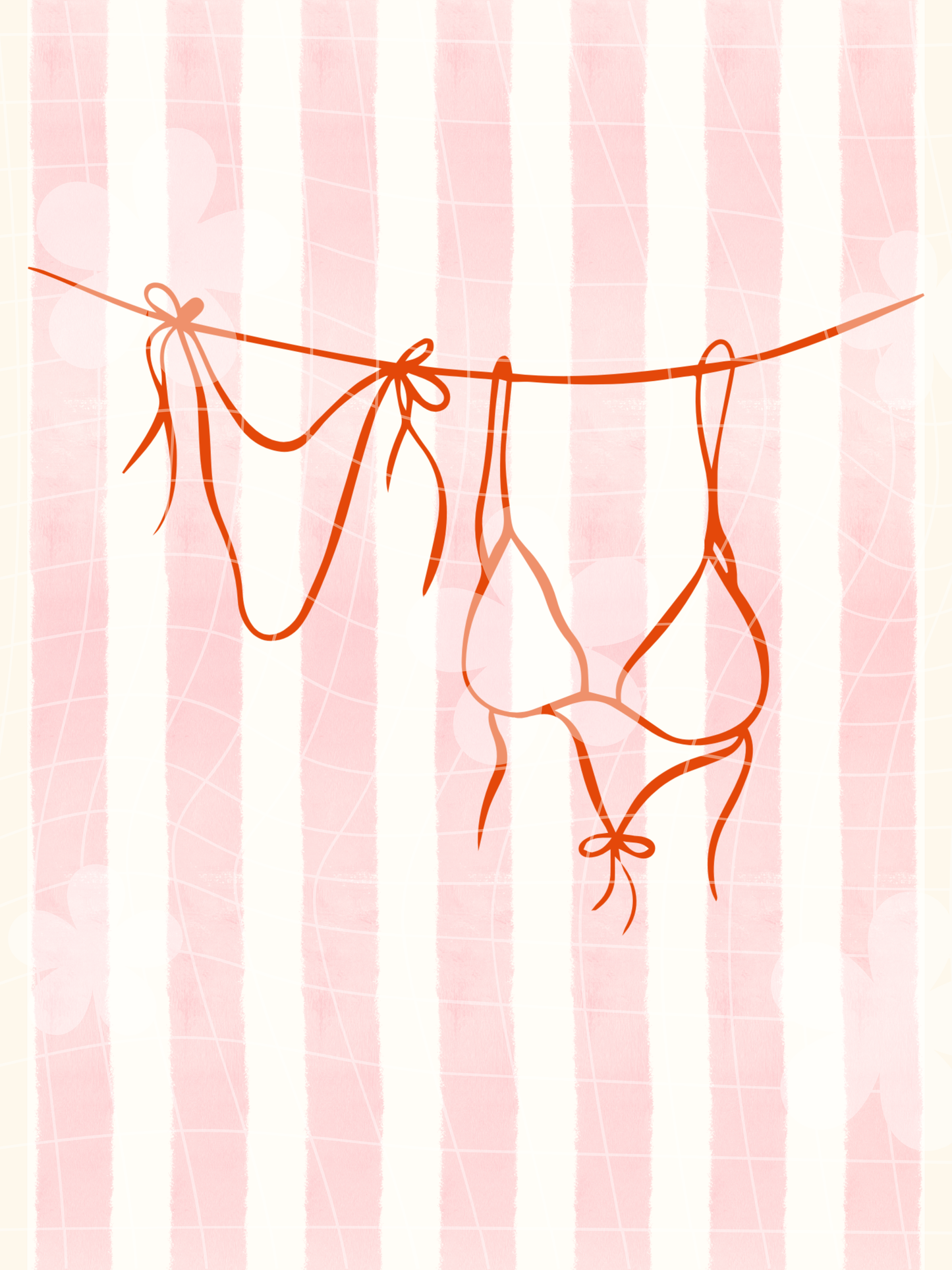 Summer Bikini Art Print