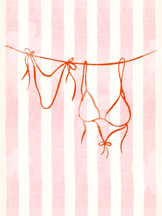 Summer Bikini Art Print