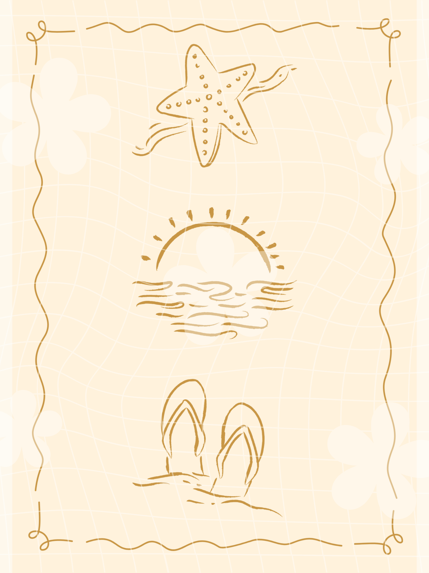 Yellow Summer Art Print