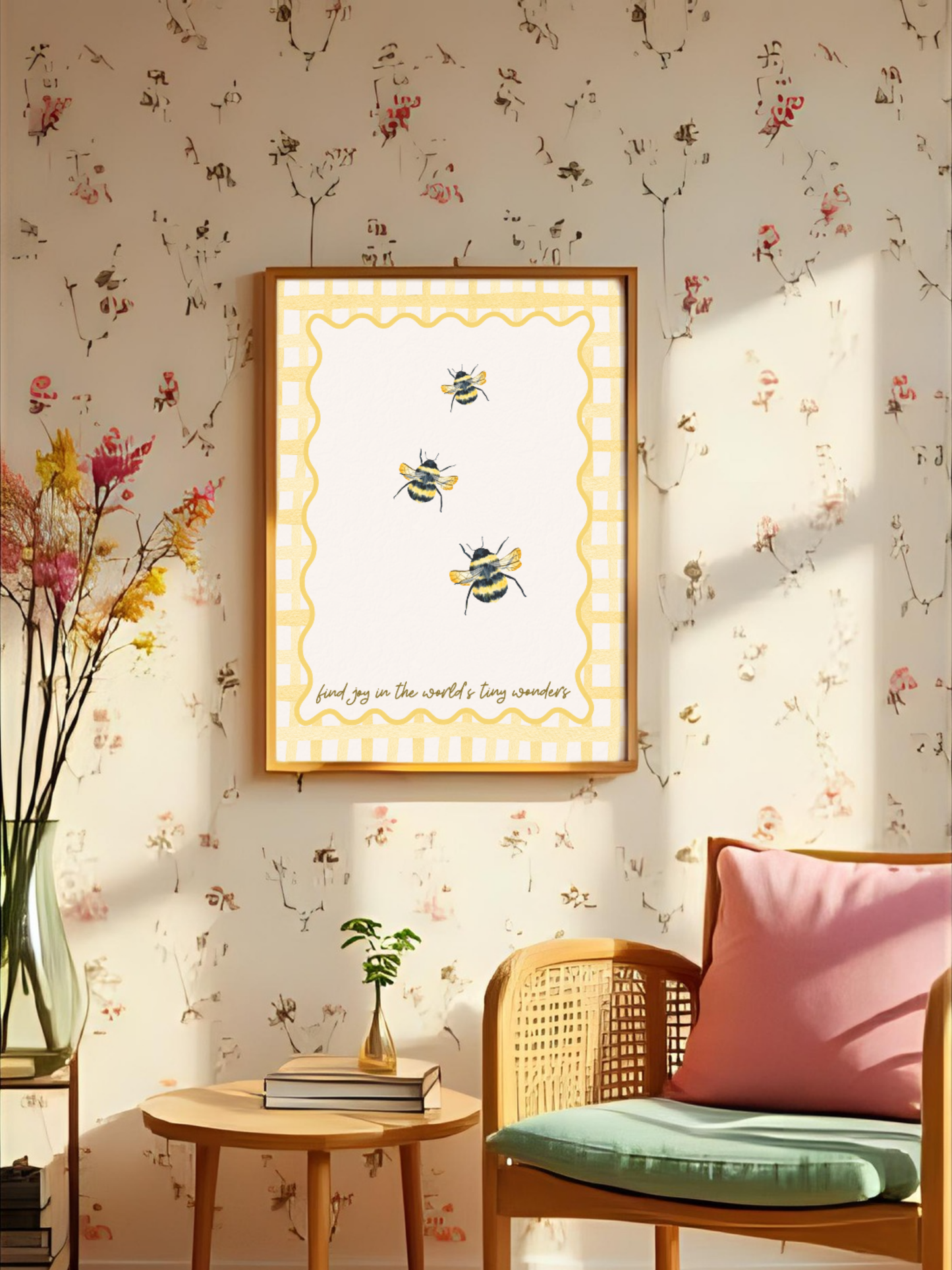 Bumble Bee Art Print