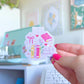 Petals & Paperbacks Magnetic Bookmark