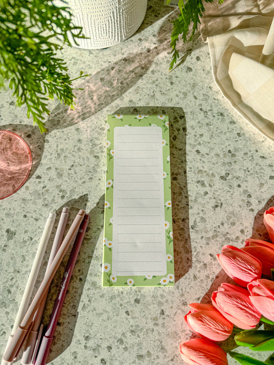 Green Magnetic Note Pad