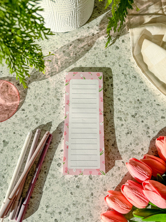 Pink Magnetic Note Pad