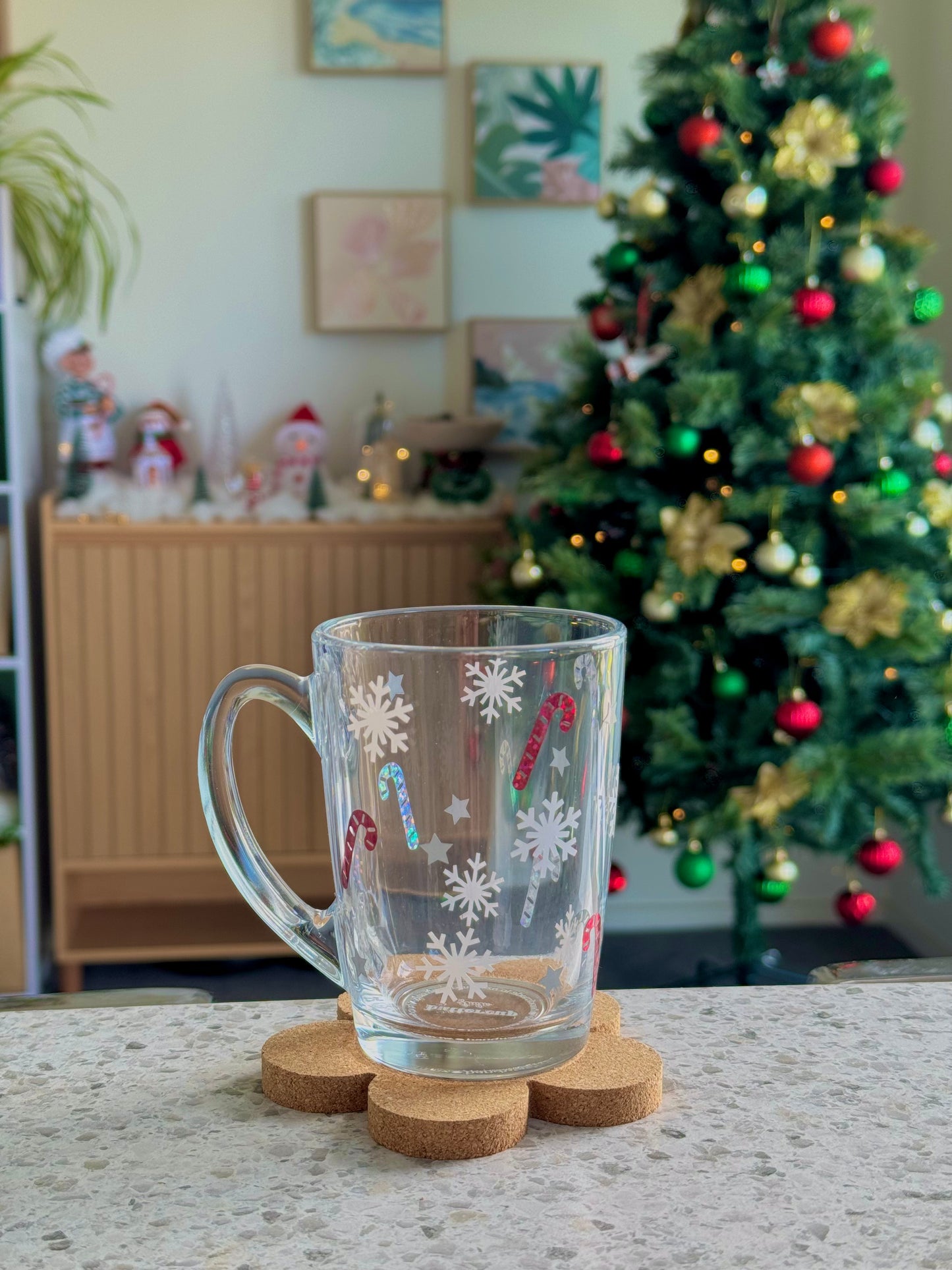 Candy Cane Christmas Mug - 320 mls