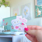 Sip Read Repeat Magnetic Bookmark