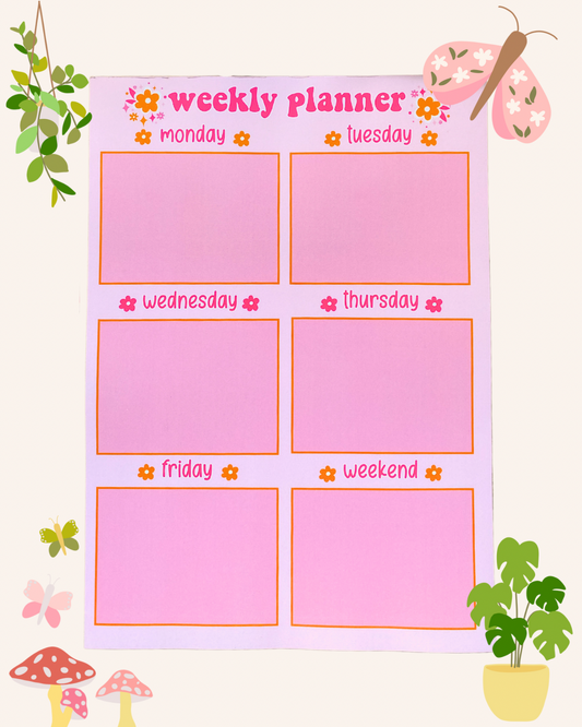 Sunset Weekly Planner Note-Pad