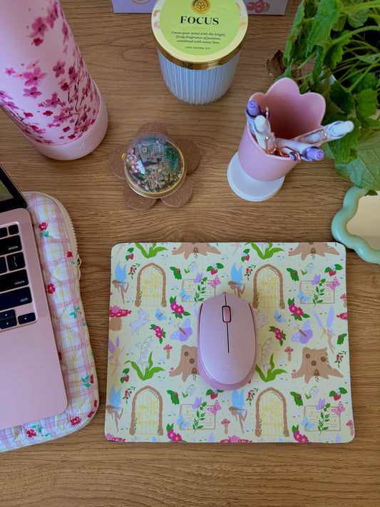 Fairy Garden Mouse Pad