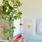 Cutsie Mushroom Glass Straw