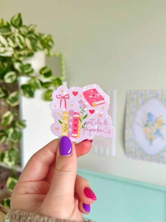 Petals & Paperbacks Sticker