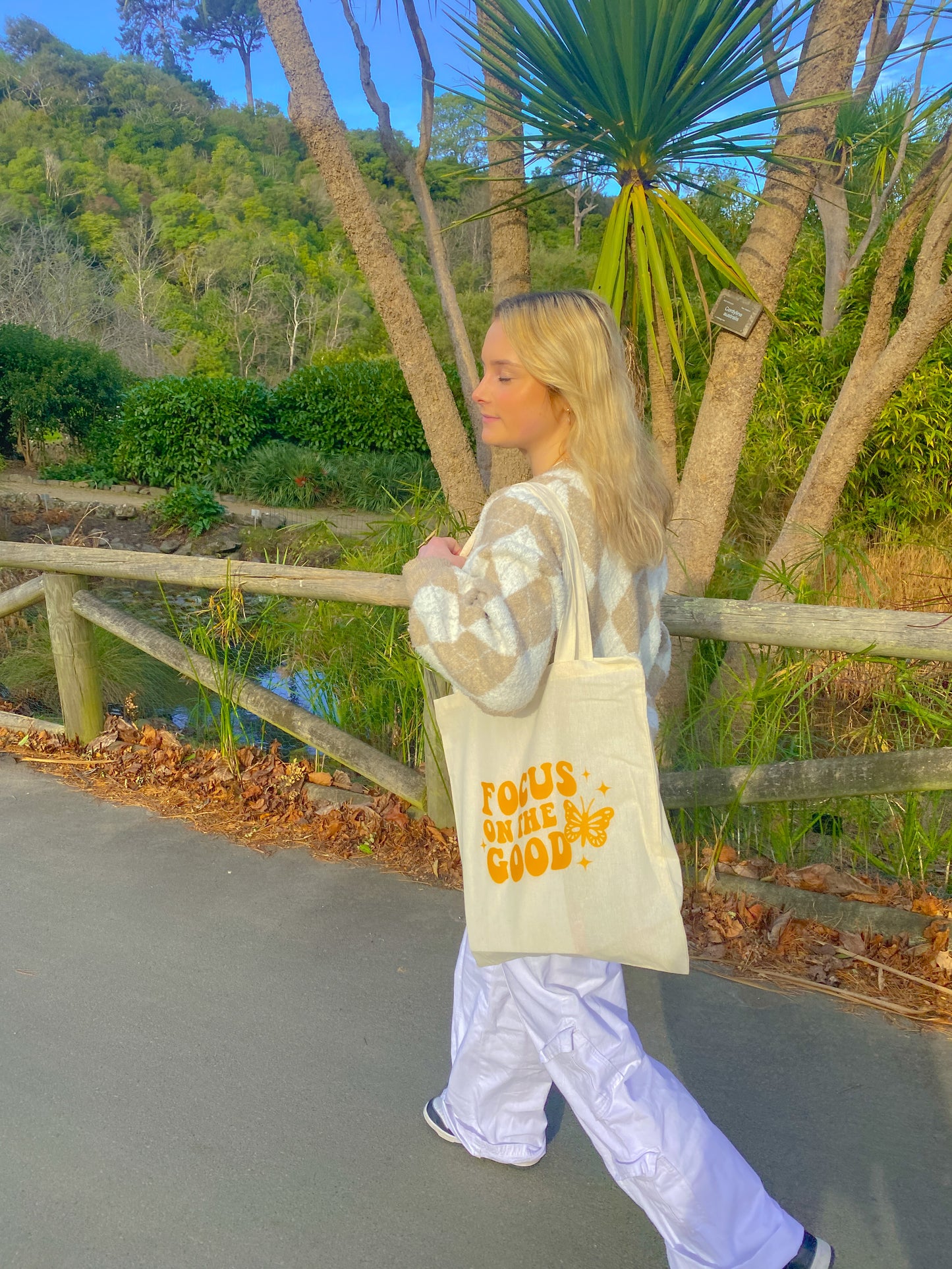 Focus On The Good Tote Bag